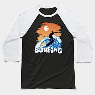 Surfing Baseball T-Shirt